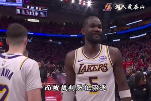 艾顿绝对想不到，自己居然会因为对抗强度，而被裁判恶犯驱逐...